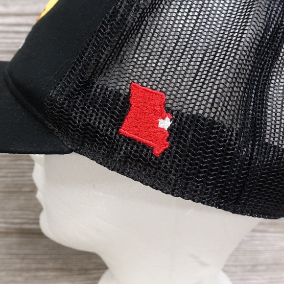 BASS PRO SHOPS SUNSET HILLS MO ST LOUIS ADJUSTABLE MESH SNAPBACK BASEBALL HAT - Picture 5 of 9